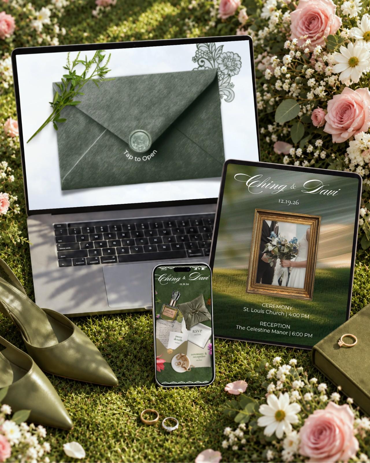 Sage Whisper &mdash; invitation website preview 5
