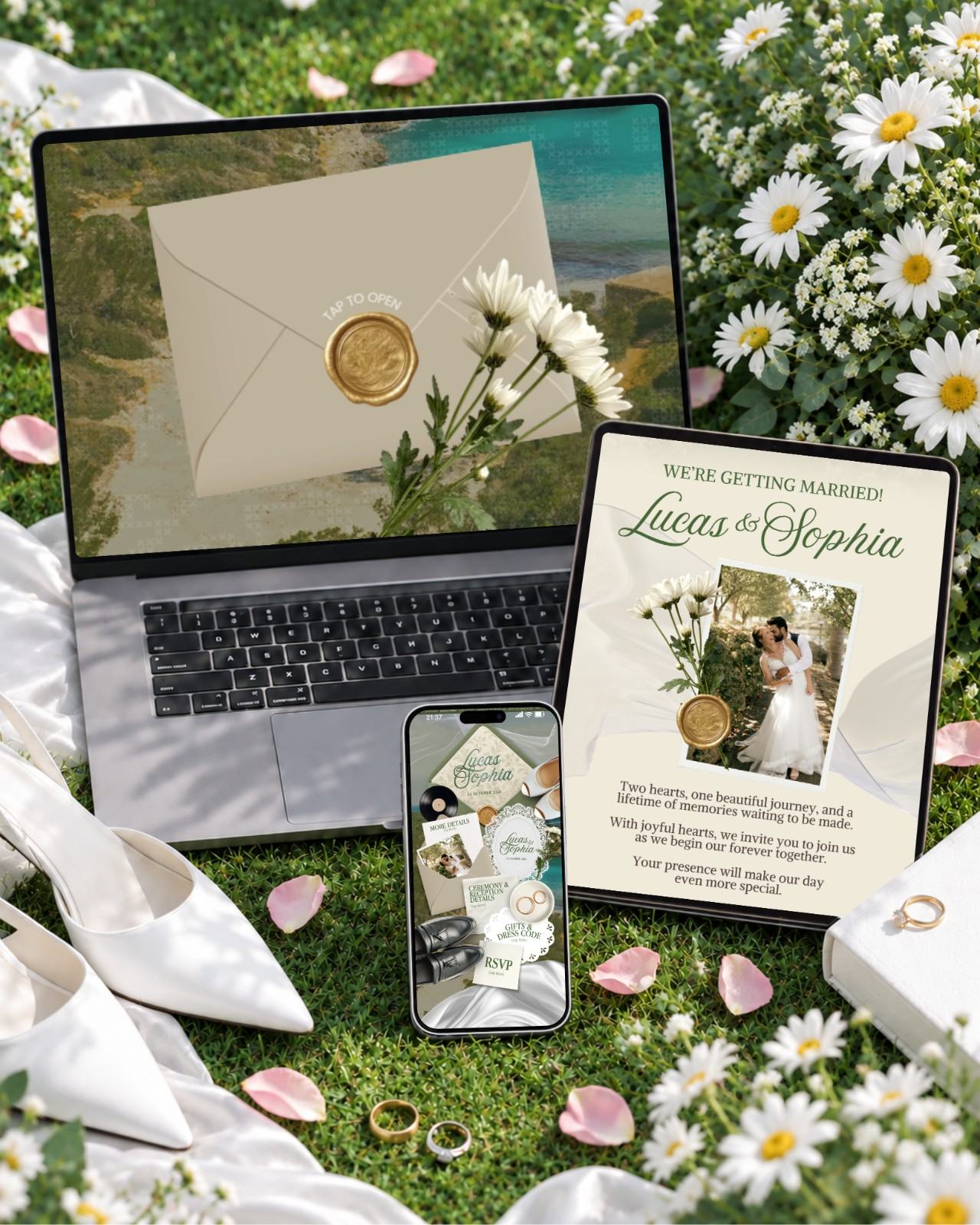 Olive Grove &mdash; invitation website preview 6