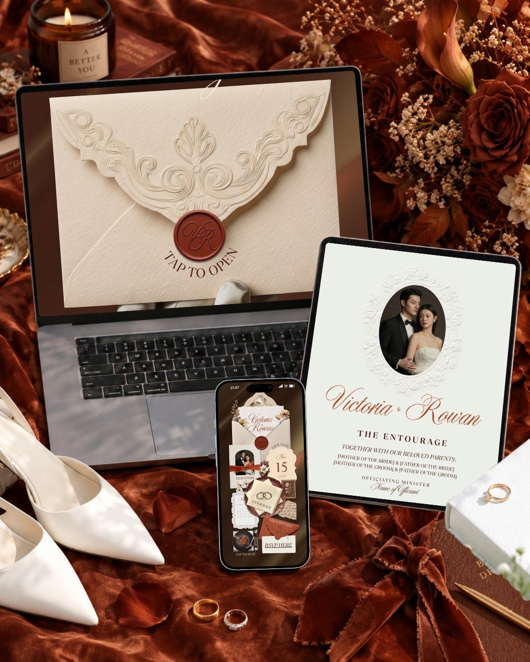 Sienna Heirloom &mdash; invitation website preview 6
